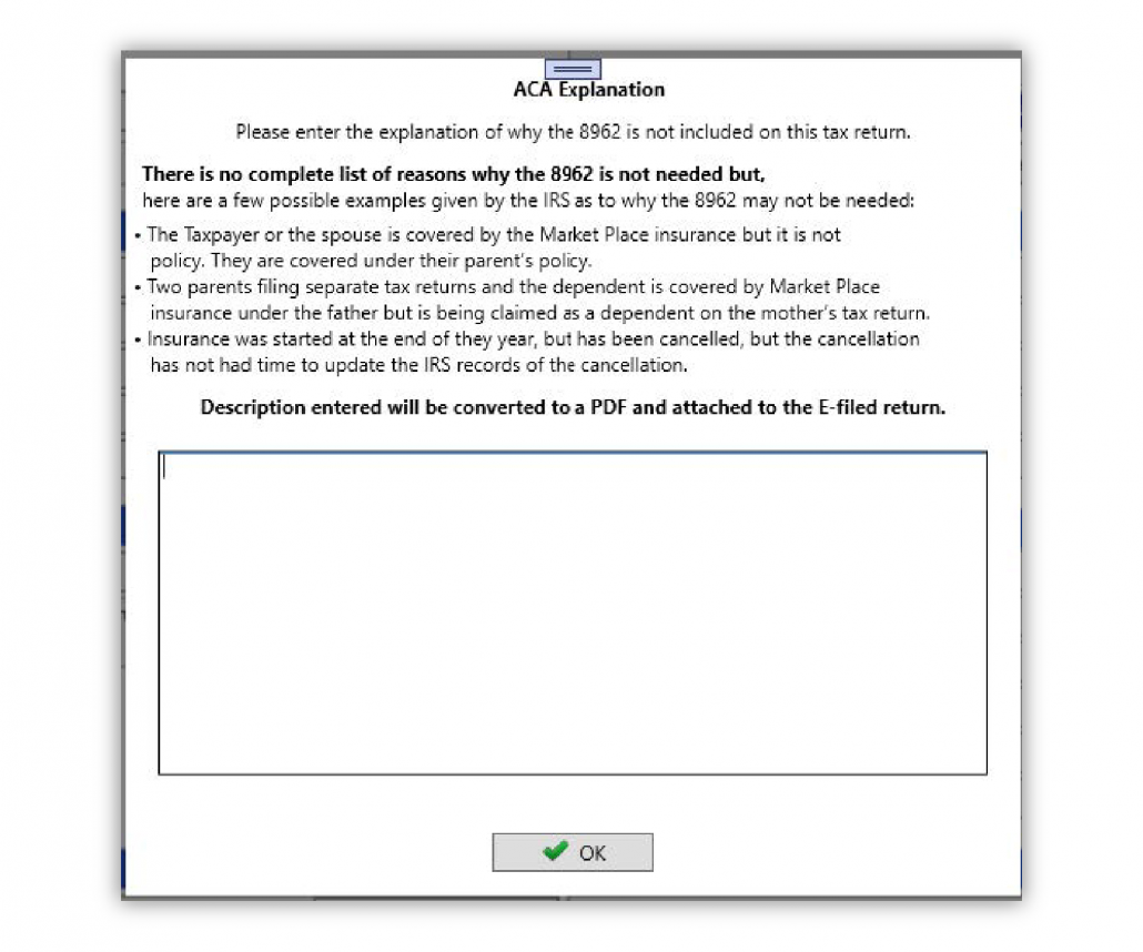 IRS Business Rule F8962-070 – Taxware Systems